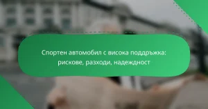 Спортен автомобил с висока поддръжка: рискове, разходи, надеждност